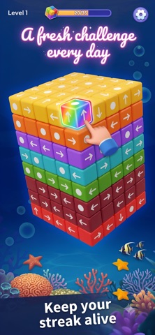 Cube Escape: Block Puzzle Screenshot 6 of 9