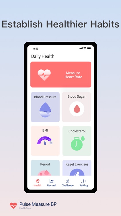 Pulse Measure BP Health Diary