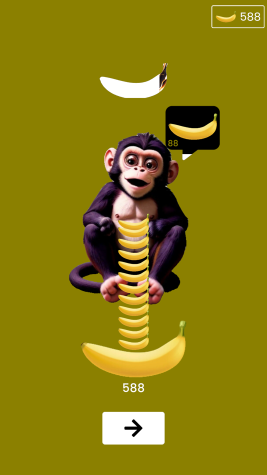 #5. Banana Clicker Trader (iOS) Bởi: Le Huy Hoang