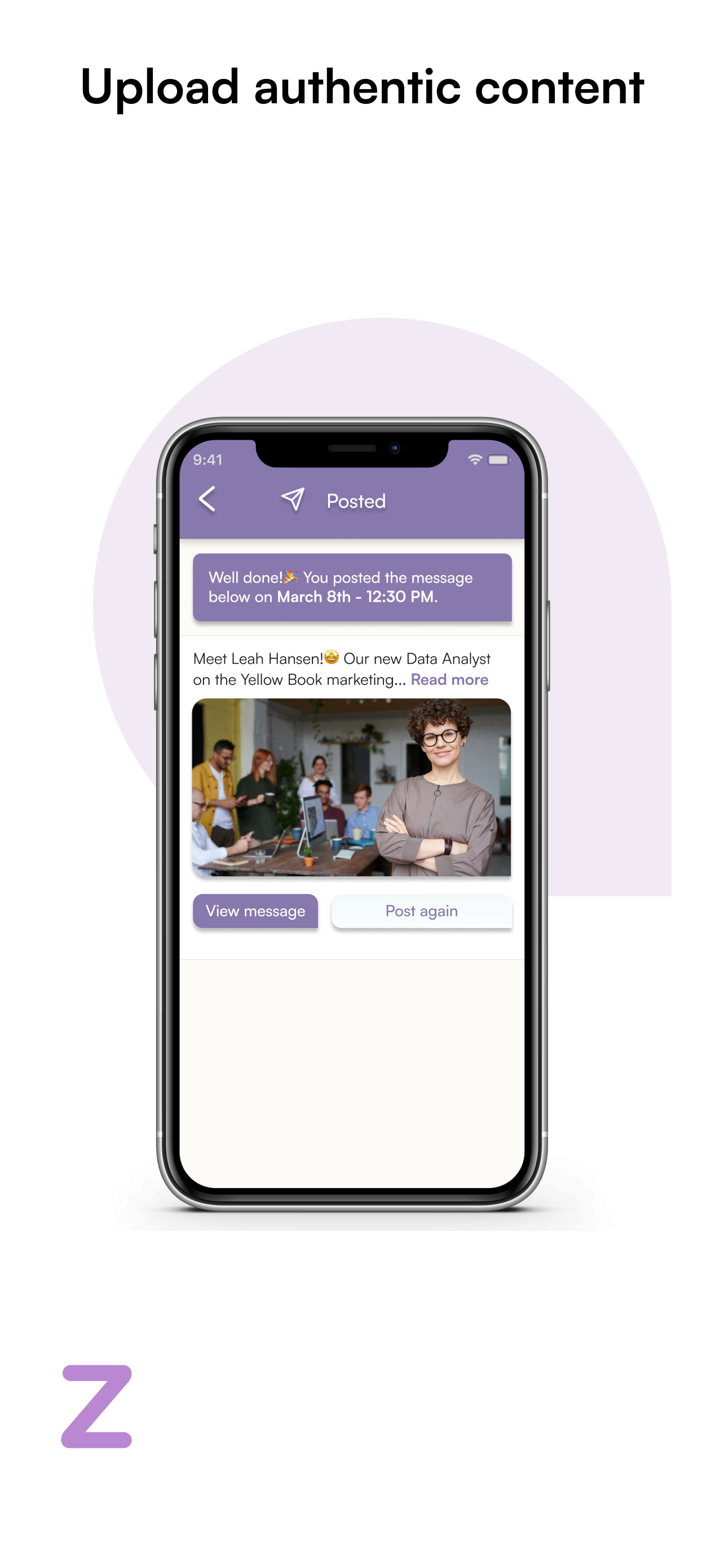 Z socialapp screenshot 3