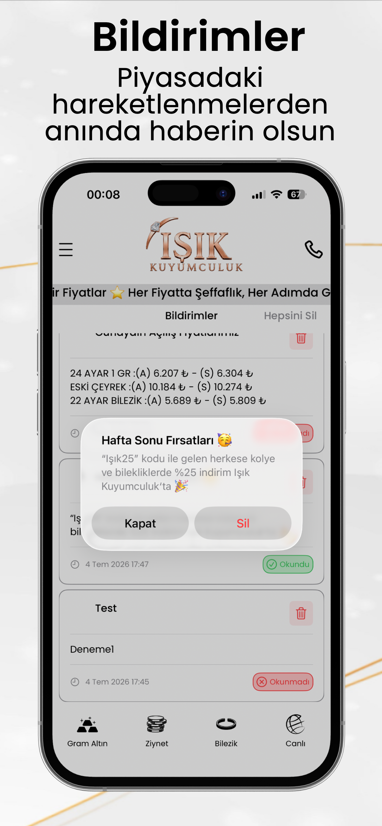 Işık Kuyumculuk screenshot 5