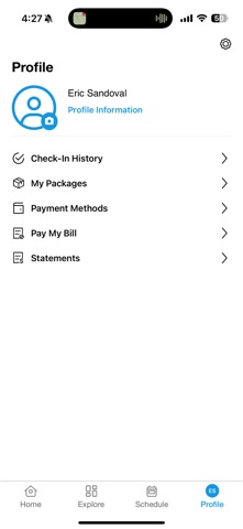 Fitness System Member App Screenshot 3 of 4