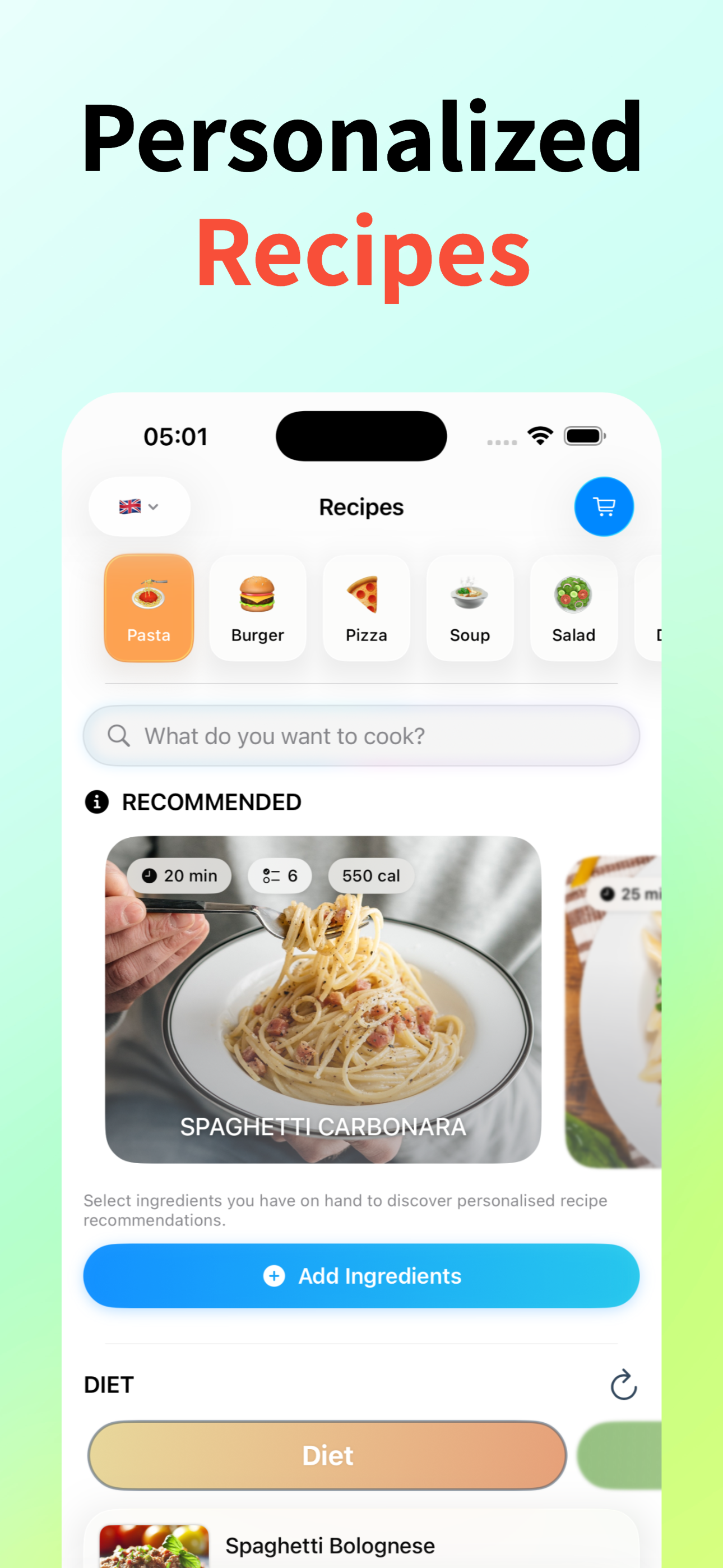 Food Scan – Slim & Recipes