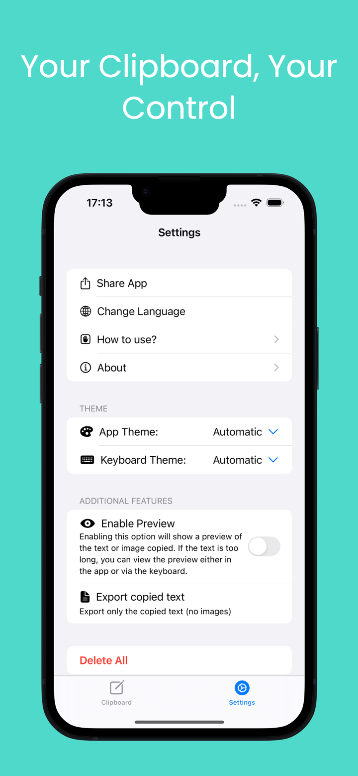 iCliper - Clipboard Manager screenshot 4