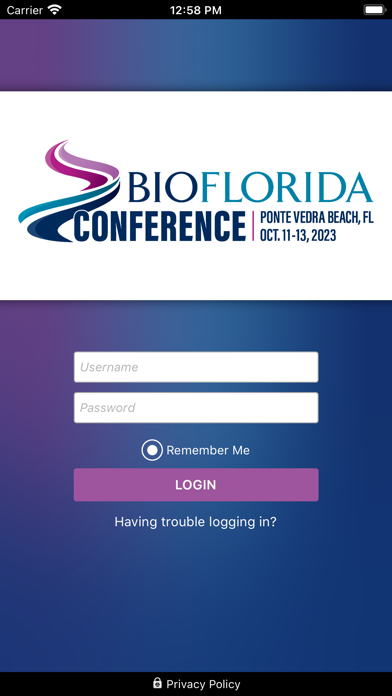 BioFlorida Conference Screenshot