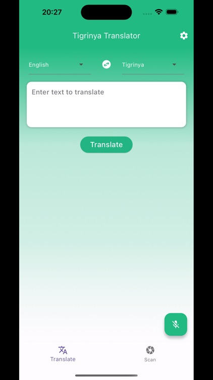 Tigrinya Translator - English