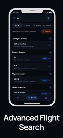 Flight Tracker: Live Air Radar iPhone screenshot