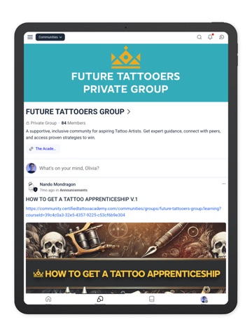 Certified Tattoo Academy iPad screenshot