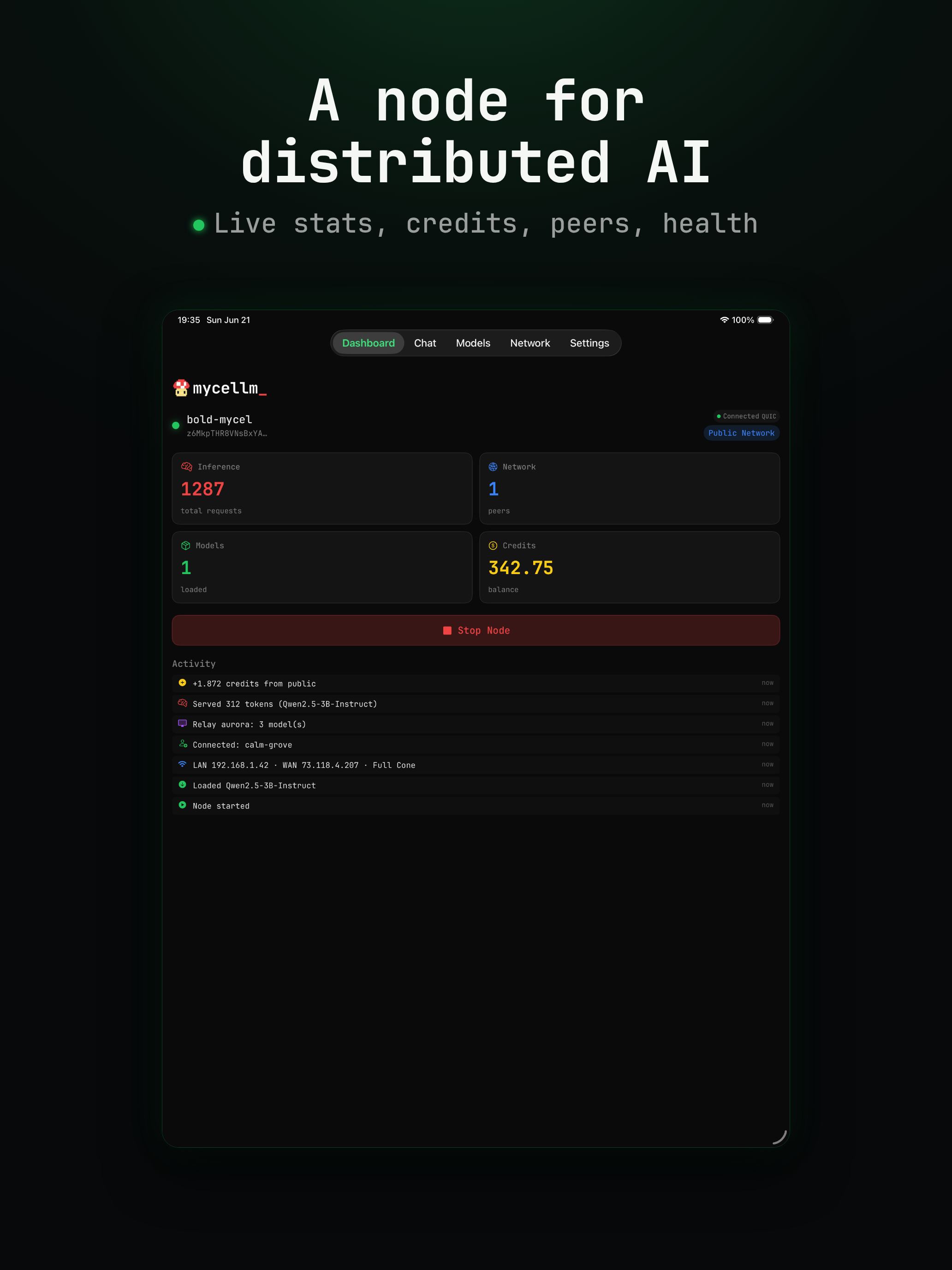 mycellm — Run LLMs screenshot 6