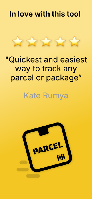 Parcel Plus – Package Tracker Screenshot 8 of 8