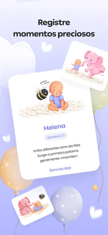 Baby Tracker Sprouty: Diário screenshot 9 of 10