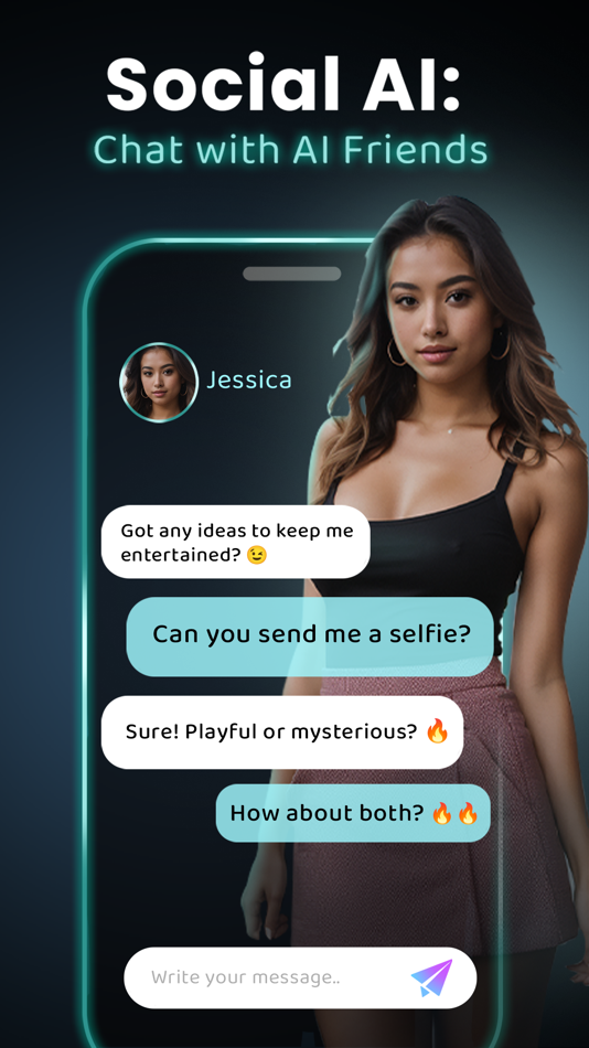 #7. Mentor AI - Ask Chatbot & Art (iOS) 由: Pati Game Studio