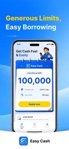 Easy Cash - Online Lending App iPhone screenshot 1