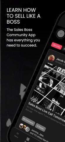 Sales boss community screenshot