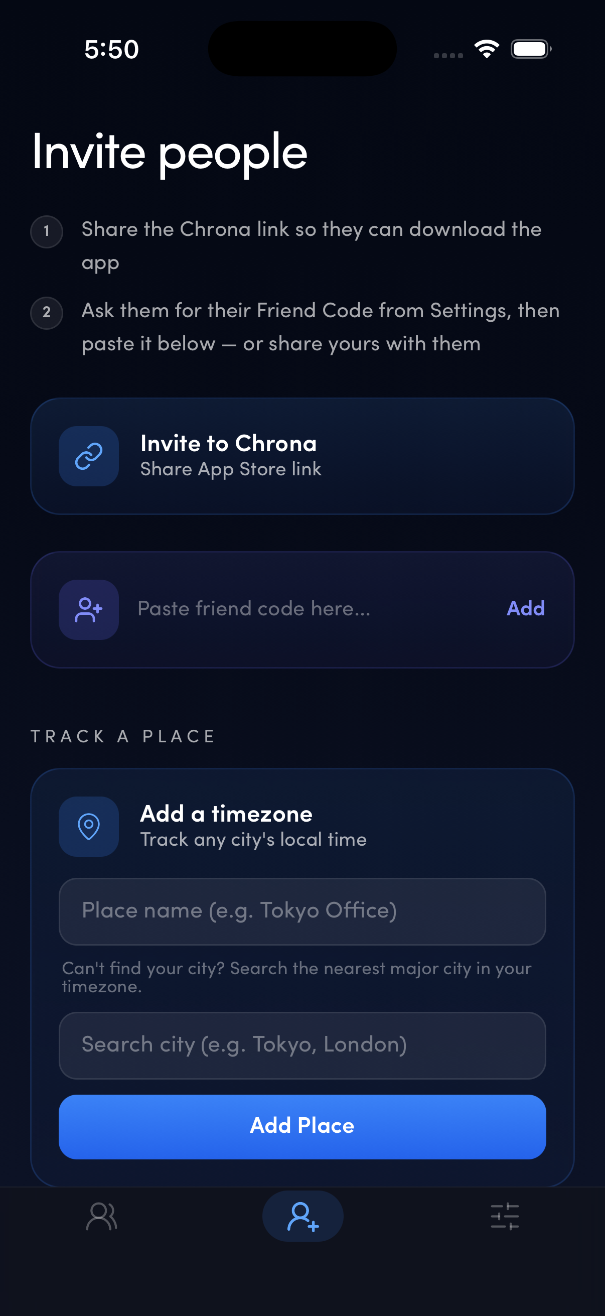Chrona: Global Time