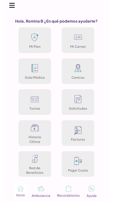 Santa Clara Medicina Prepaga Screenshot