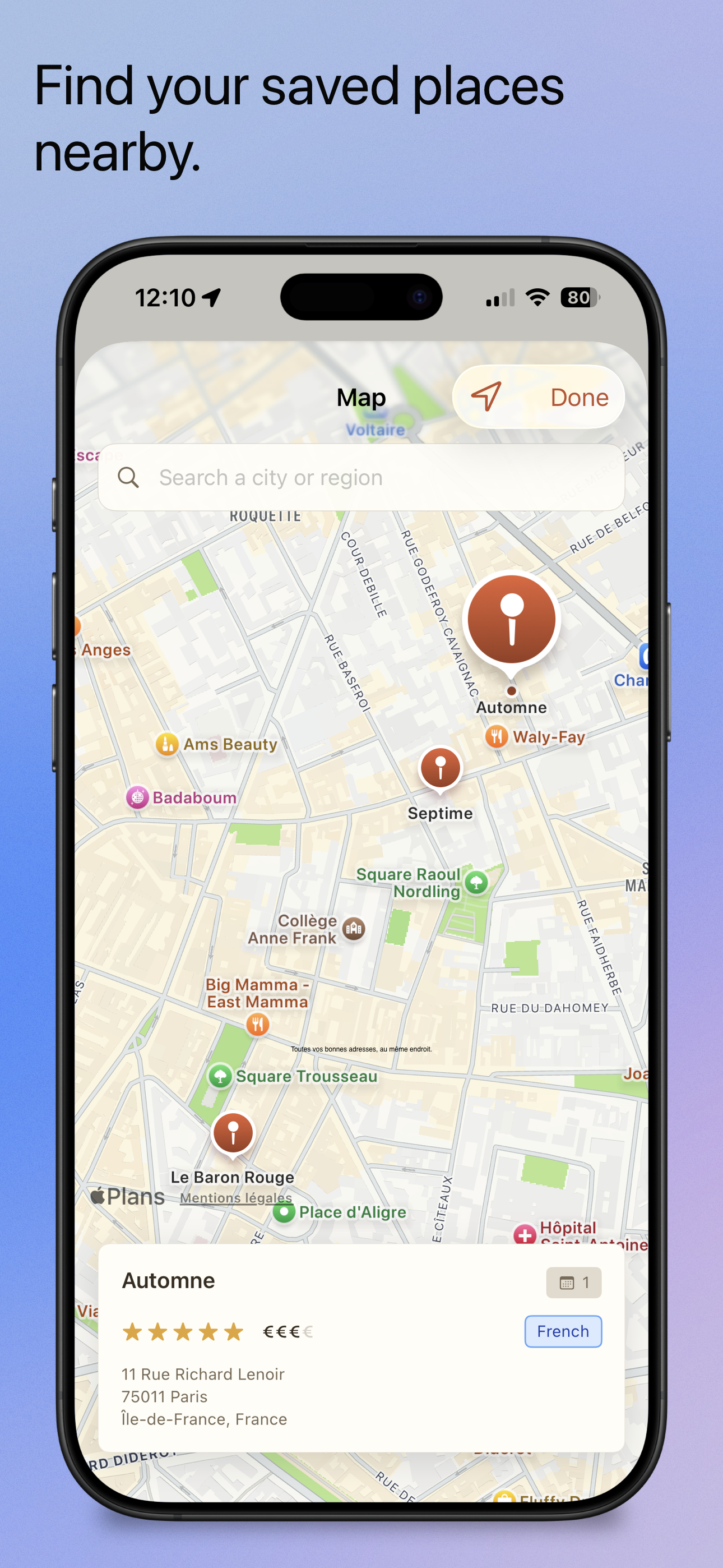 BentoBook – Restaurant Diary screenshot 2