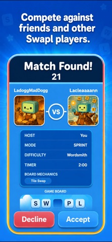 SWAPL: Tile Word Puzzle Screenshot 3 of 7