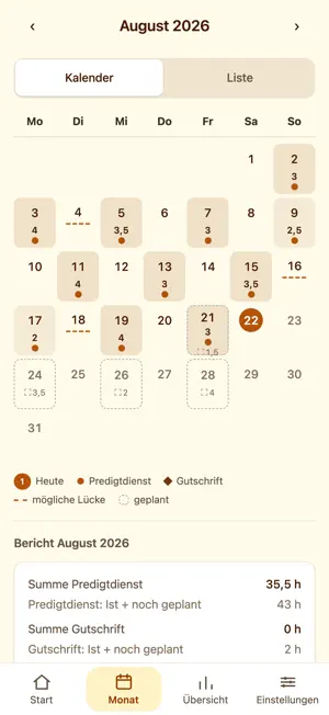 PioTime screenshot 2