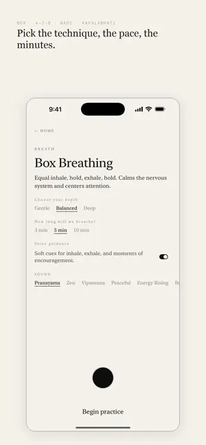 Tabula Rasa: Box Breathing screenshot 4