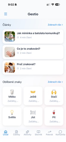 Gestio - znakování s miminky screenshot