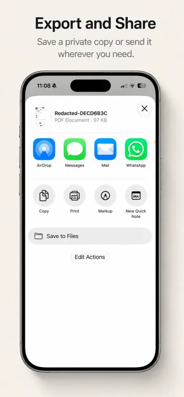 PDF Redactor screenshot 5 of 5
