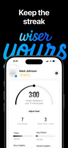 Wiser: Bite-Sized Learning App Store preview screenshot 6