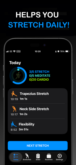 NextStretch: Bend & Flex Daily Screenshot 1 of 7