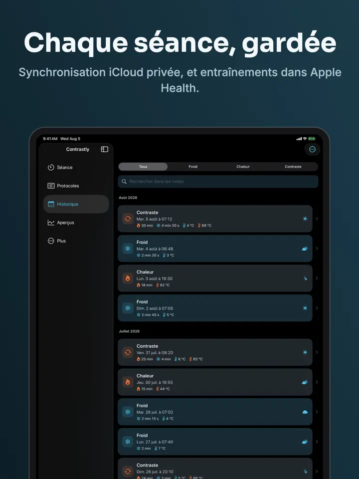 Contrastly sur iPad : capture d’écran 6 sur 6