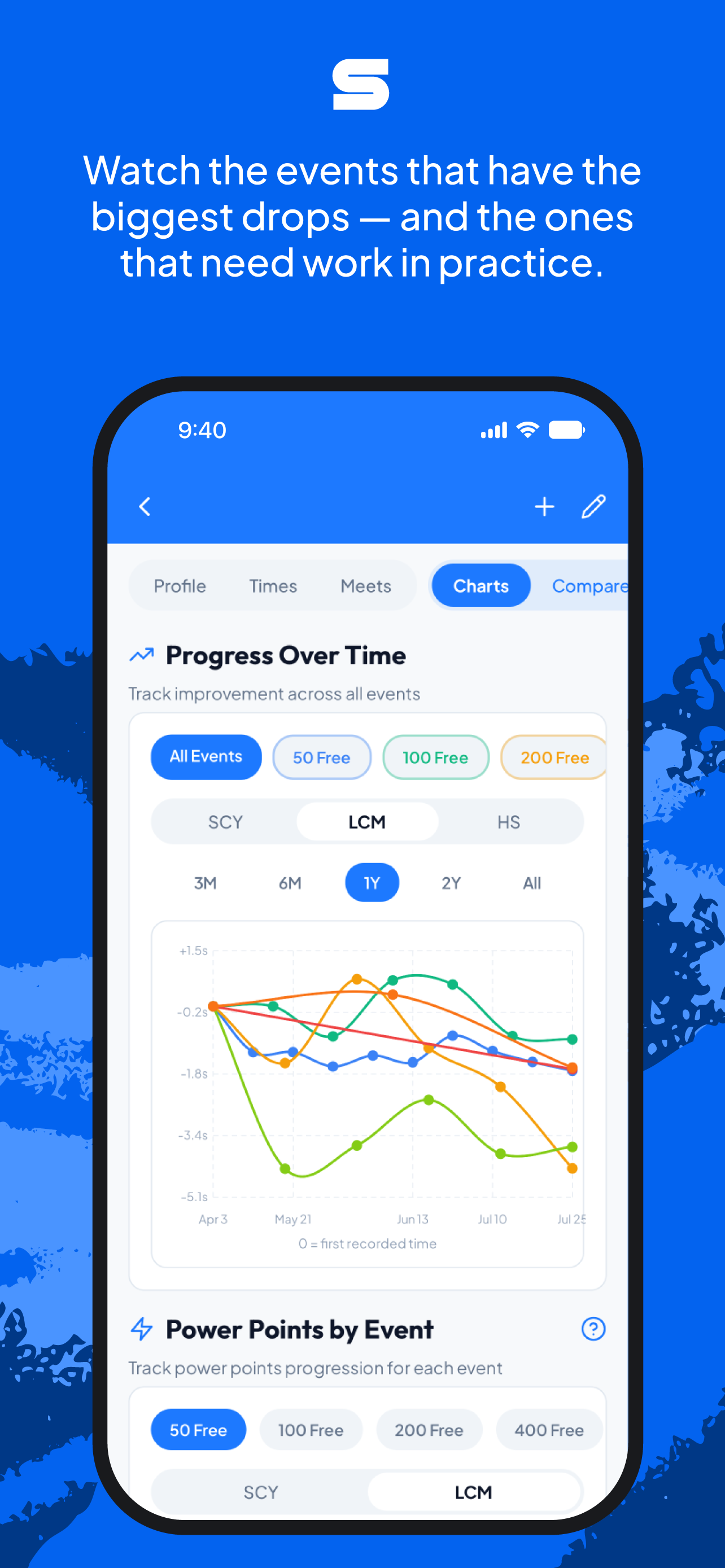 SwimTrackApp screenshot 4