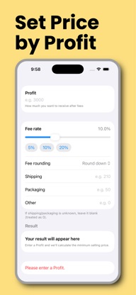 Resale Profit Calculator screenshot 2
