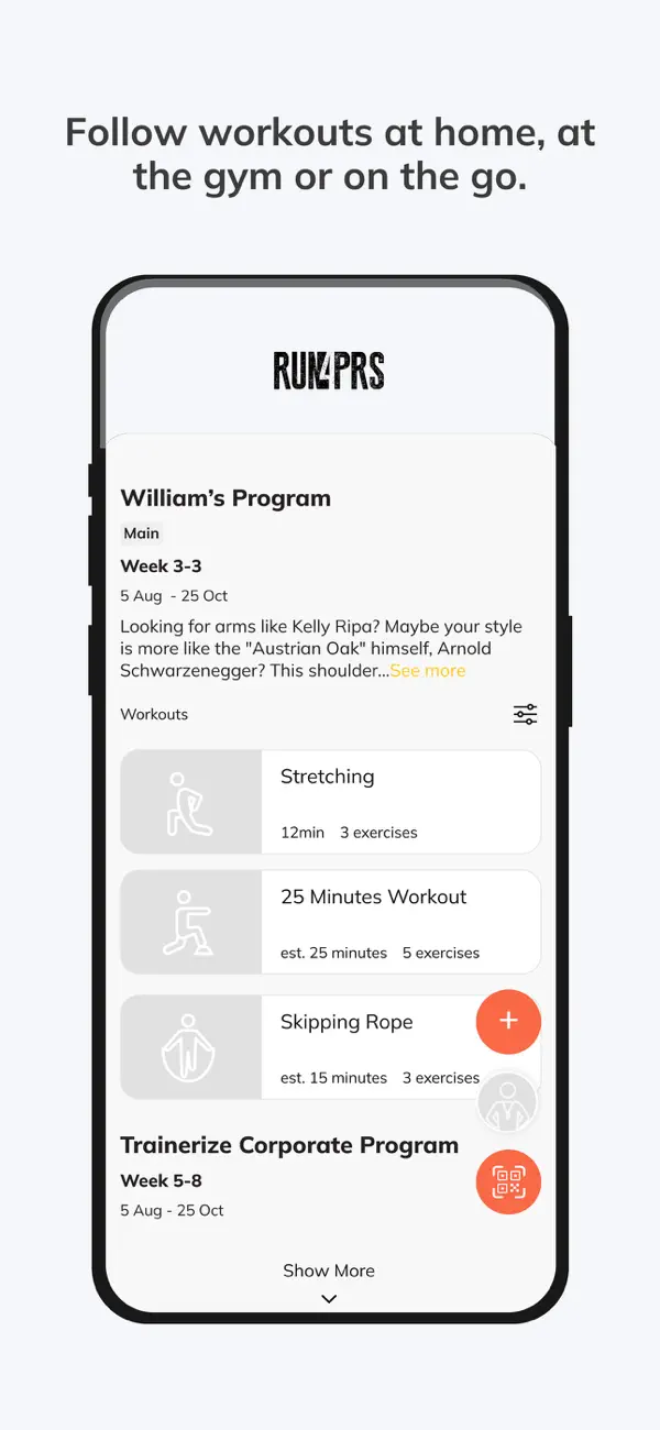 Screenshot #3 pour Run4prs Strength