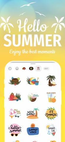 Summer Holiday Quotes iPhone screenshot