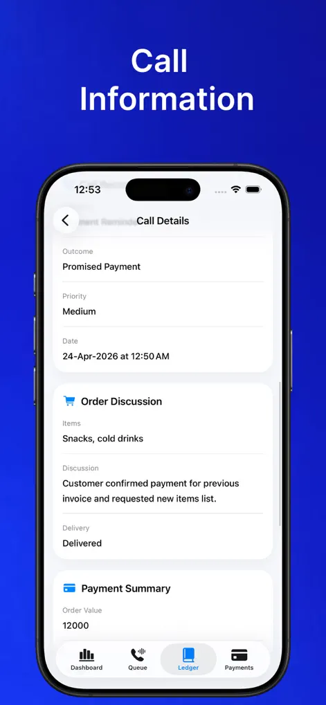 Phone Call Tracker Ledger - Utilities App | MWM