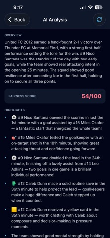 MatchdayIQ: AI Soccer Coach screenshot