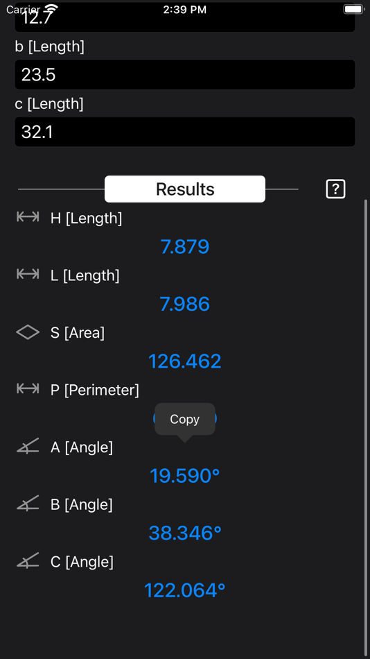 #7. Triangle Calculator Plus (iOS) 由: Heng Jia Liang