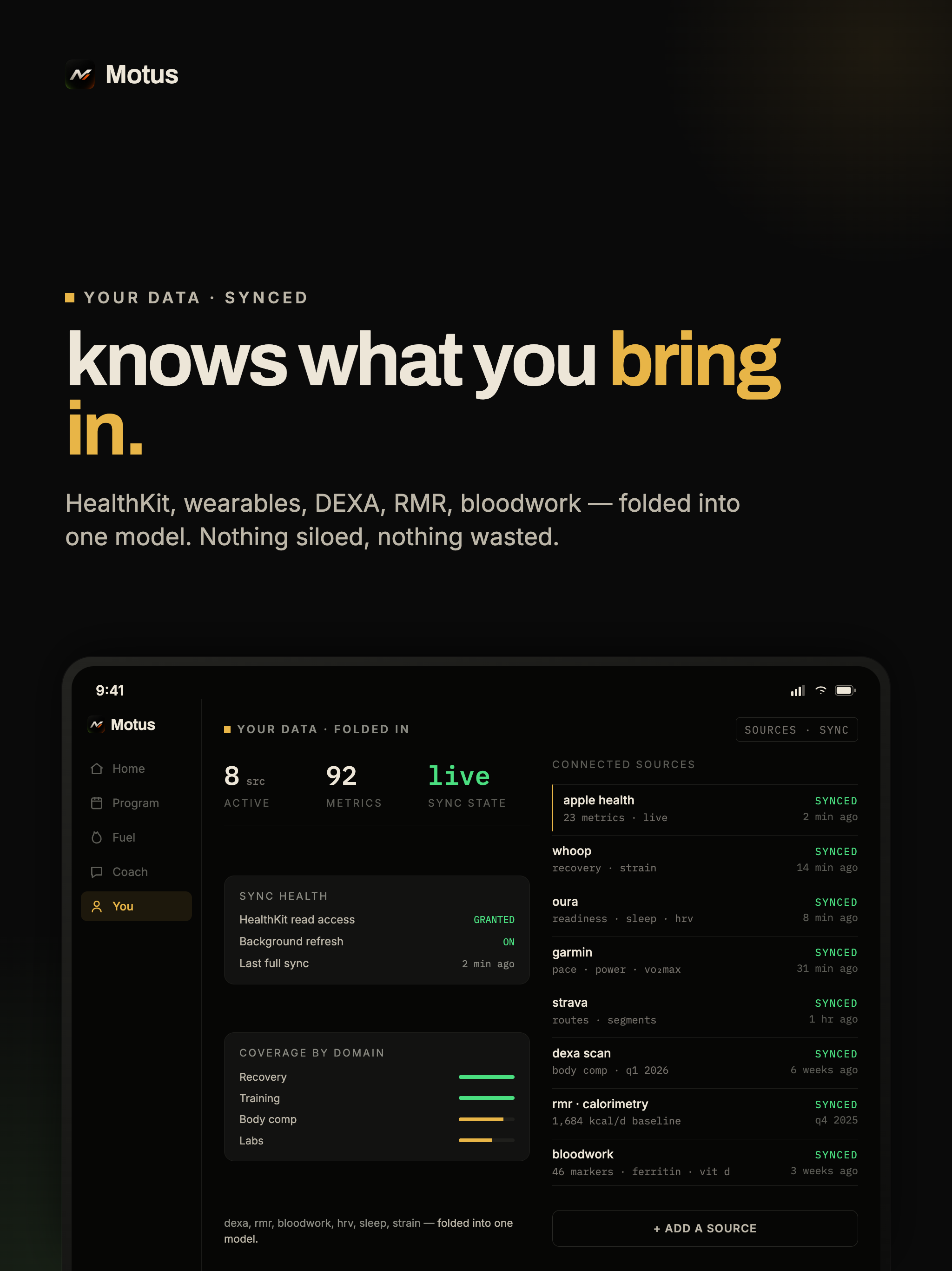 Motus Program screenshot 13