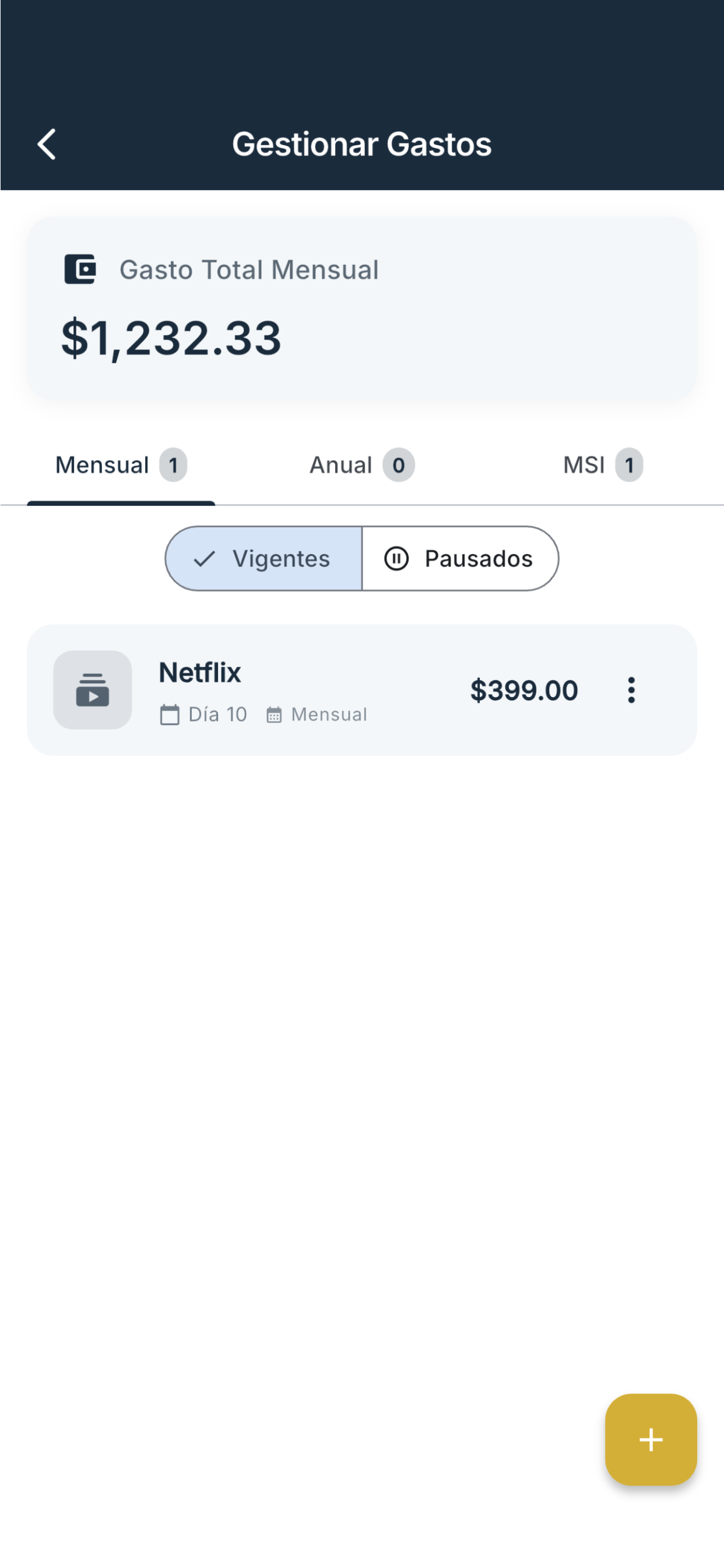 Vesta: Financial Peace Mind screenshot 4
