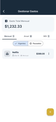 Vesta: Financial Peace Mind screenshot