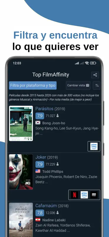 filmaffinity screenshot 2 of 6