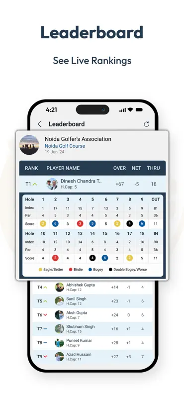 4moles Golf TeeTimes & Scoring screenshot 7 of 8