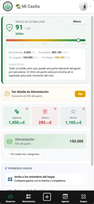 Gogoratu: Gastos Compartidos screenshot 1