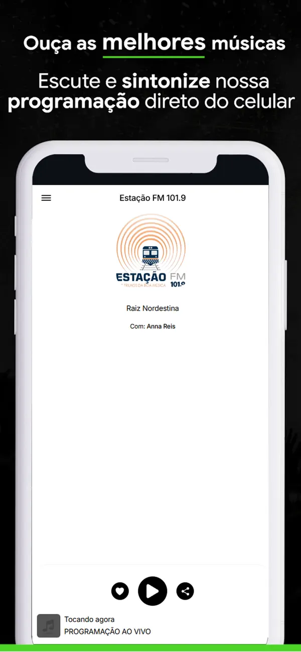 Screenshot #1 pour Estação FM 101,9