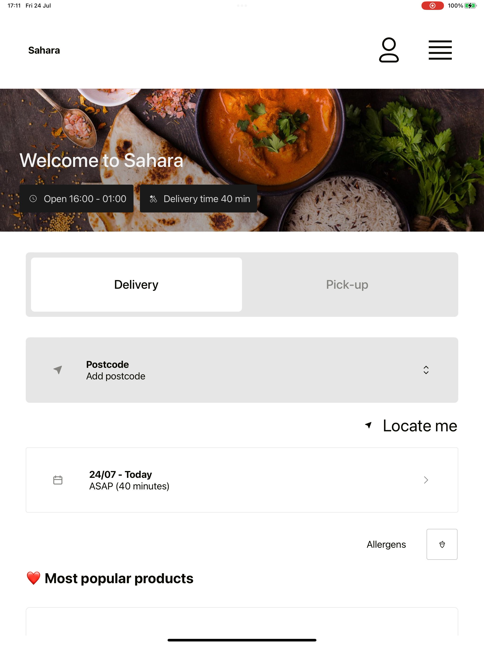 Sahara Indian Takeaway UK screenshot 10