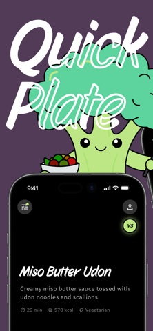 Quick Plate – Decide on Meals screenshot