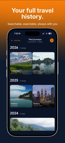Visa Run: Nomad Travel Tracker Screenshot 5 of 5