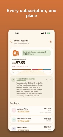 Waisly: Money & Budget Tracker iPhone screenshot
