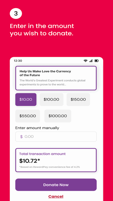 DonorTap Now Screenshot