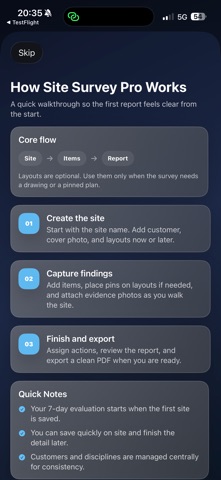 Site Survey Pro screenshot