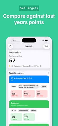 Leaving Cert Points - LCPoints iPhone screenshot